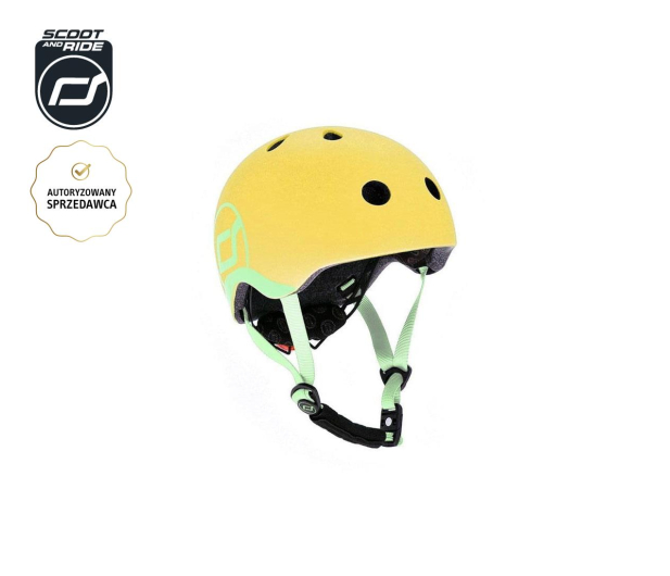 Scoot & Ride Kask Ochronny XXS-S dla dzieci 1-5 lat Lemon - 580274 - zdjęcie 2